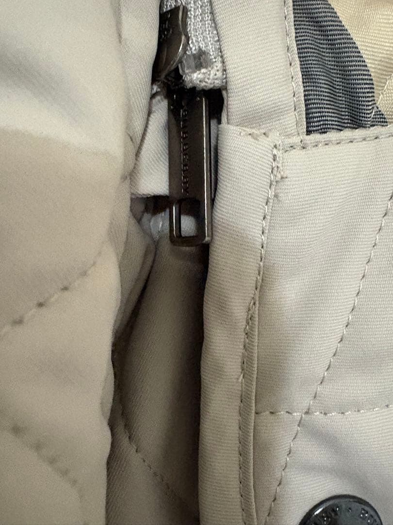 Burberry ベージュ キルティングコート