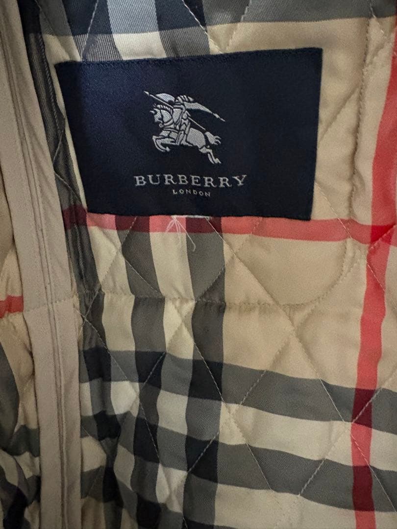 Burberry ベージュ キルティングコート