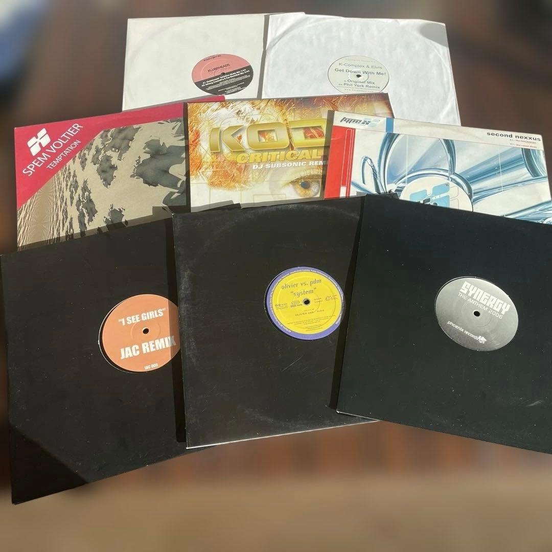 angels G-Ariaを含むトランス・ハードハウスレコード10枚福袋