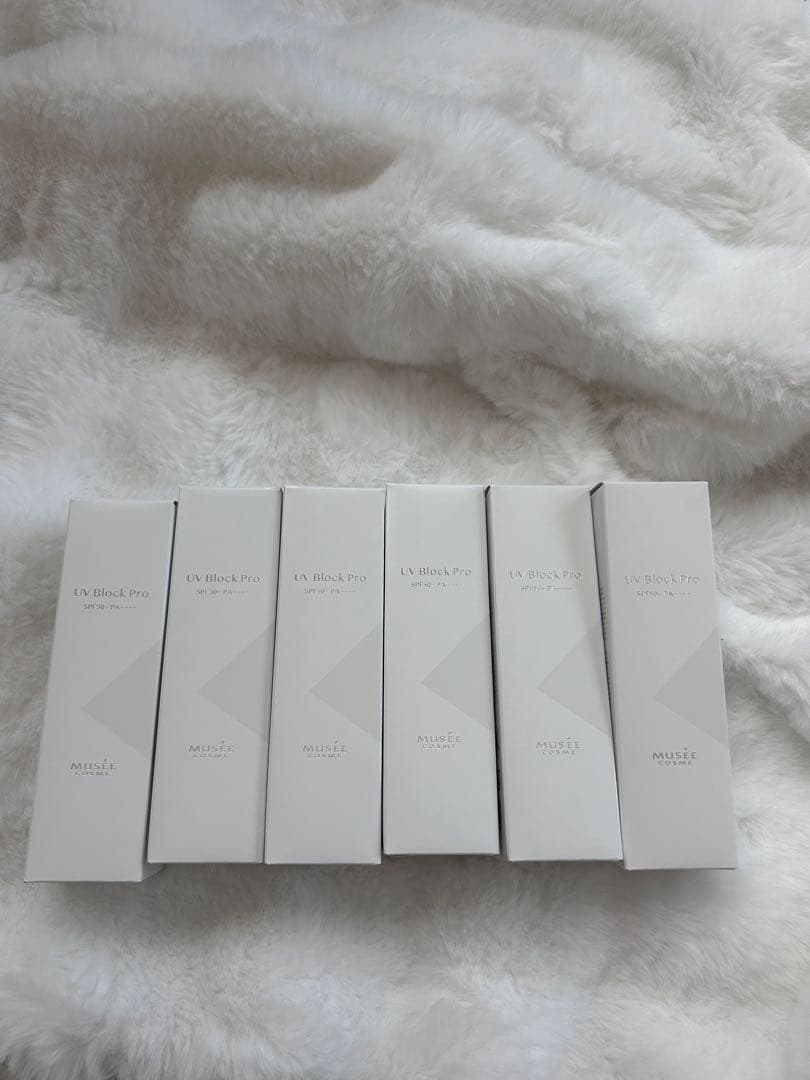 ミュゼコスメの美容液タイプ日焼け止め UVブロックプロ（SPF50+）80g