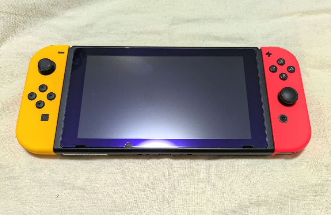 Nintendo Switch 本体 ネオンオレンジ/レッド ※注意事項有