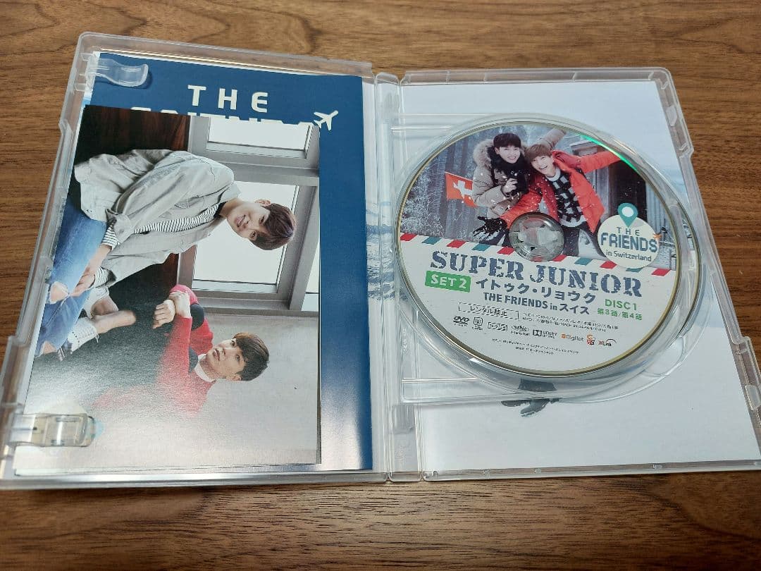 【匿名配送】SUPER JUNIOR イトゥク・リョウク DVD２枚セット
