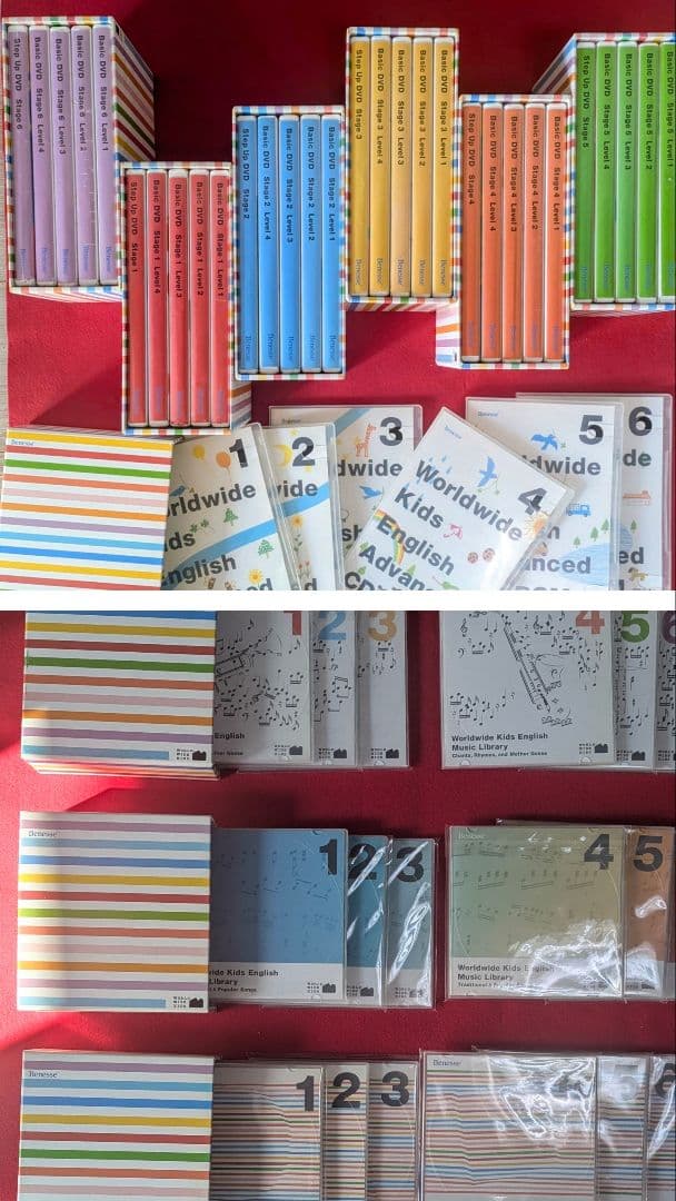 美品Benesse　 worldwide kids　DVD＆ CD　値段交渉不可