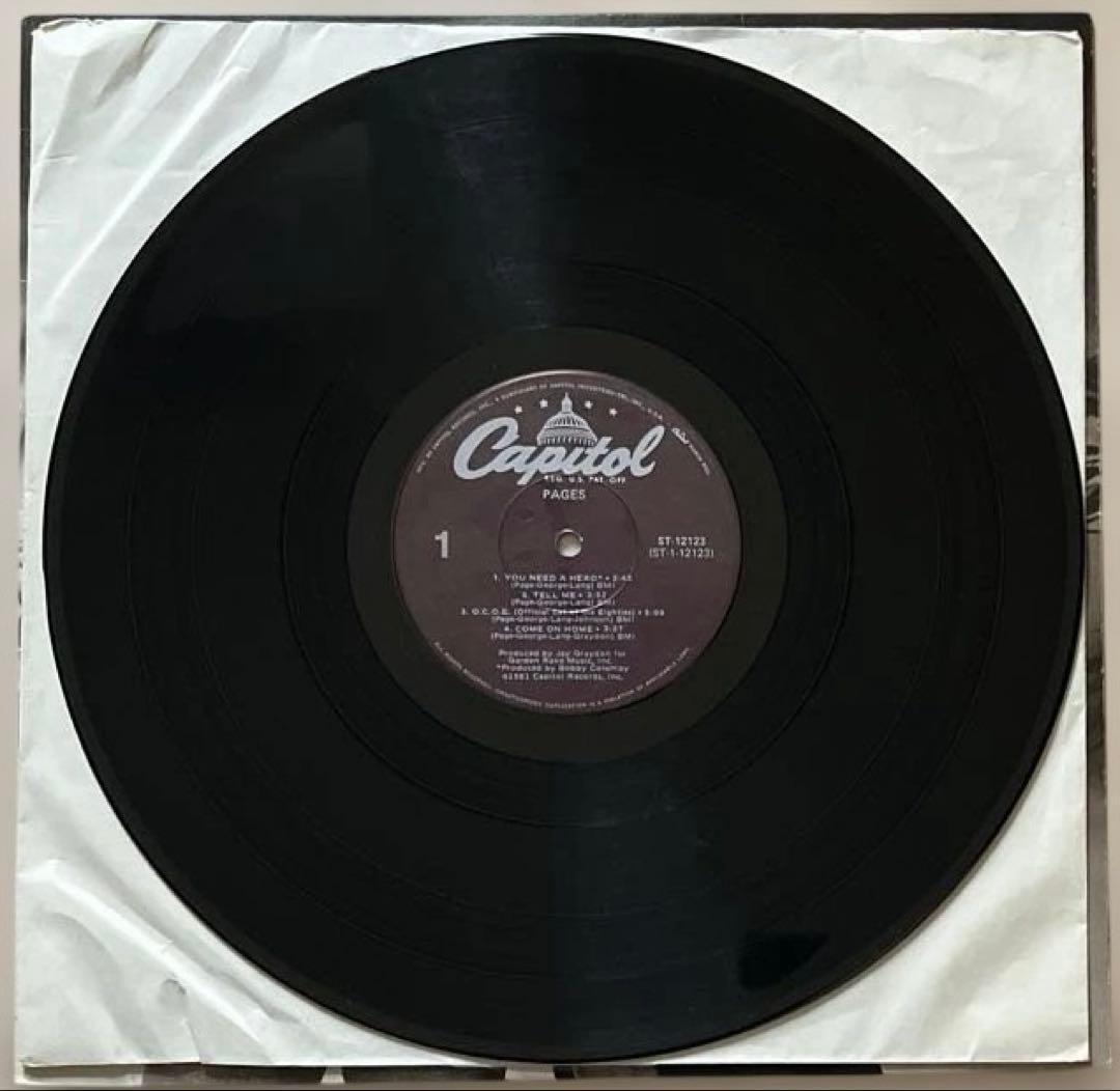 AOR LP6枚 ディンドナヒュー デビッドロバーツ ペイジス スティーブギブ他