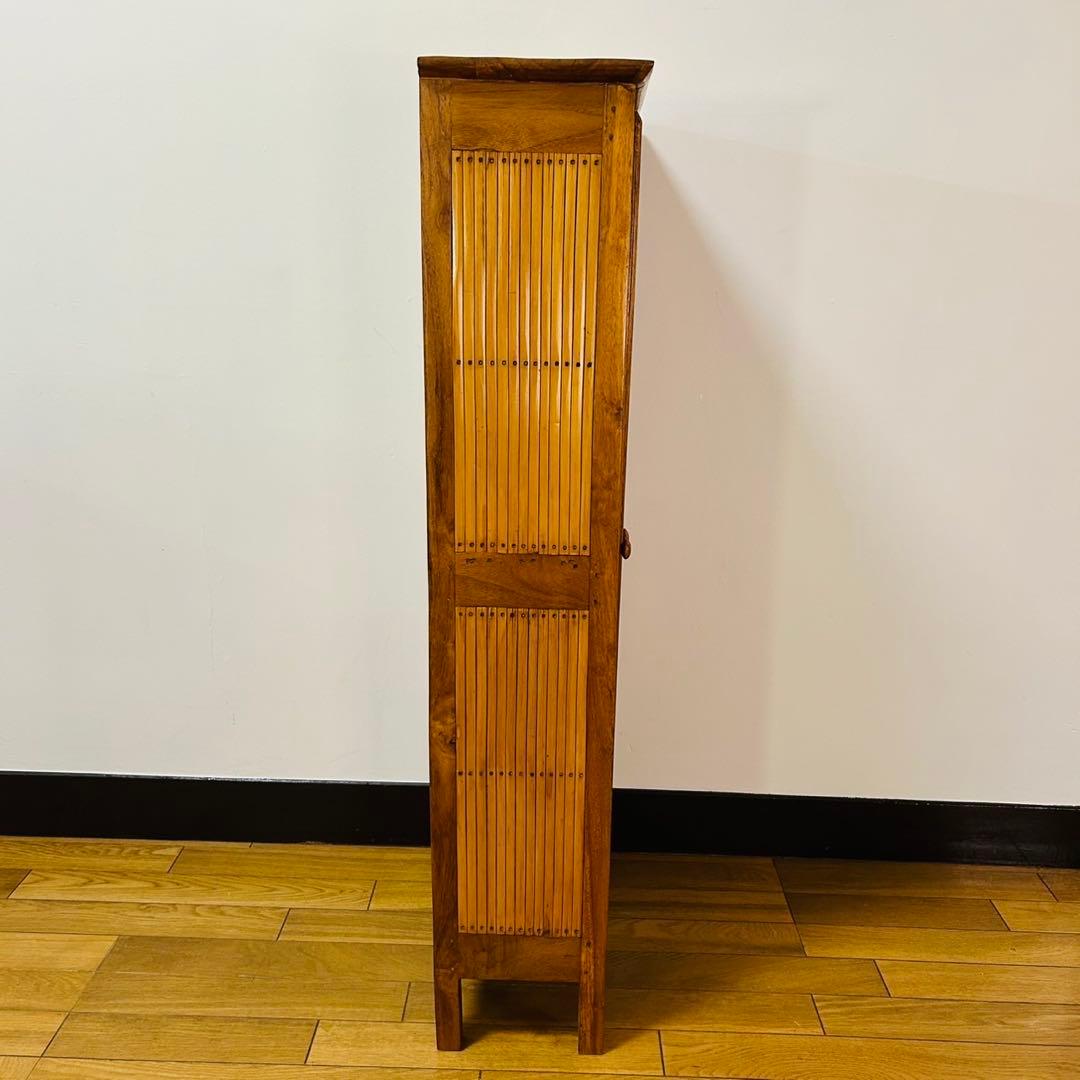 アジアンバンブー家具　バリ風家具　エスニック家具　キャビネット　送料込み