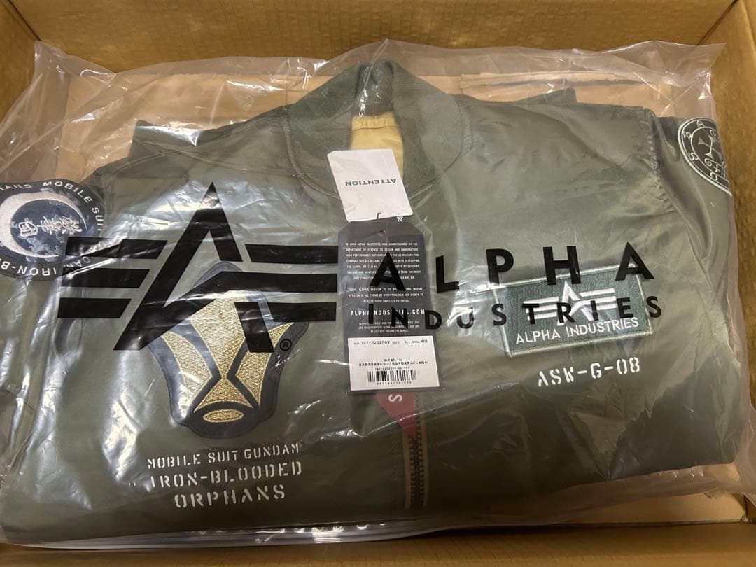 STRICT-G MA-1 Ｌサイズ　鉄血のオルフェンズ　　三日月