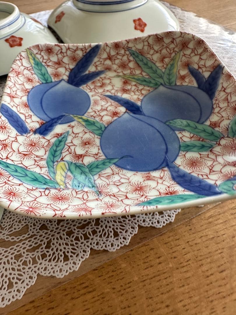 色鍋島☆其泉窯元☆古伊万里☆検索、有田焼、波佐見焼