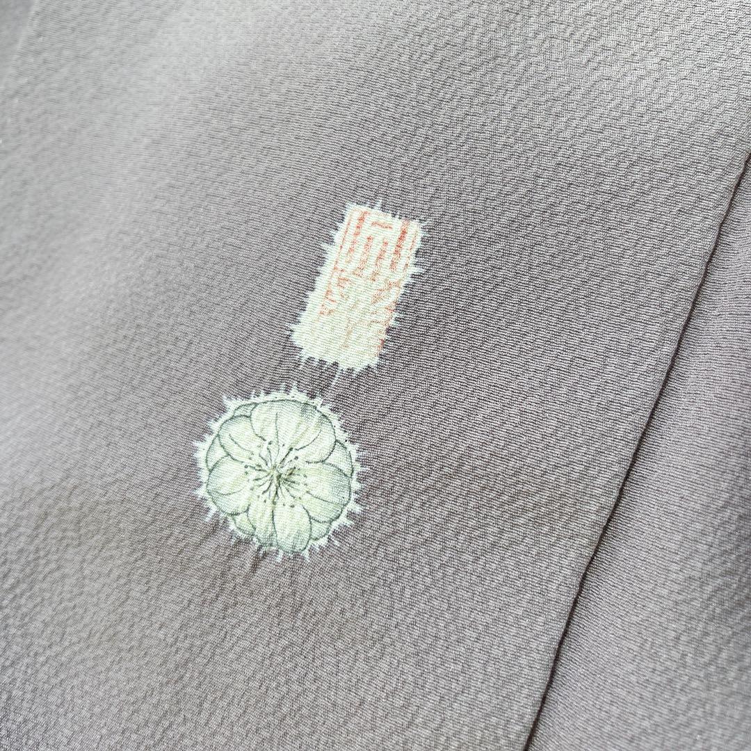 訪問着フルセット　辻ヶ花　翠山工房　着物　正絹　薄紫　華やか　大人可愛い