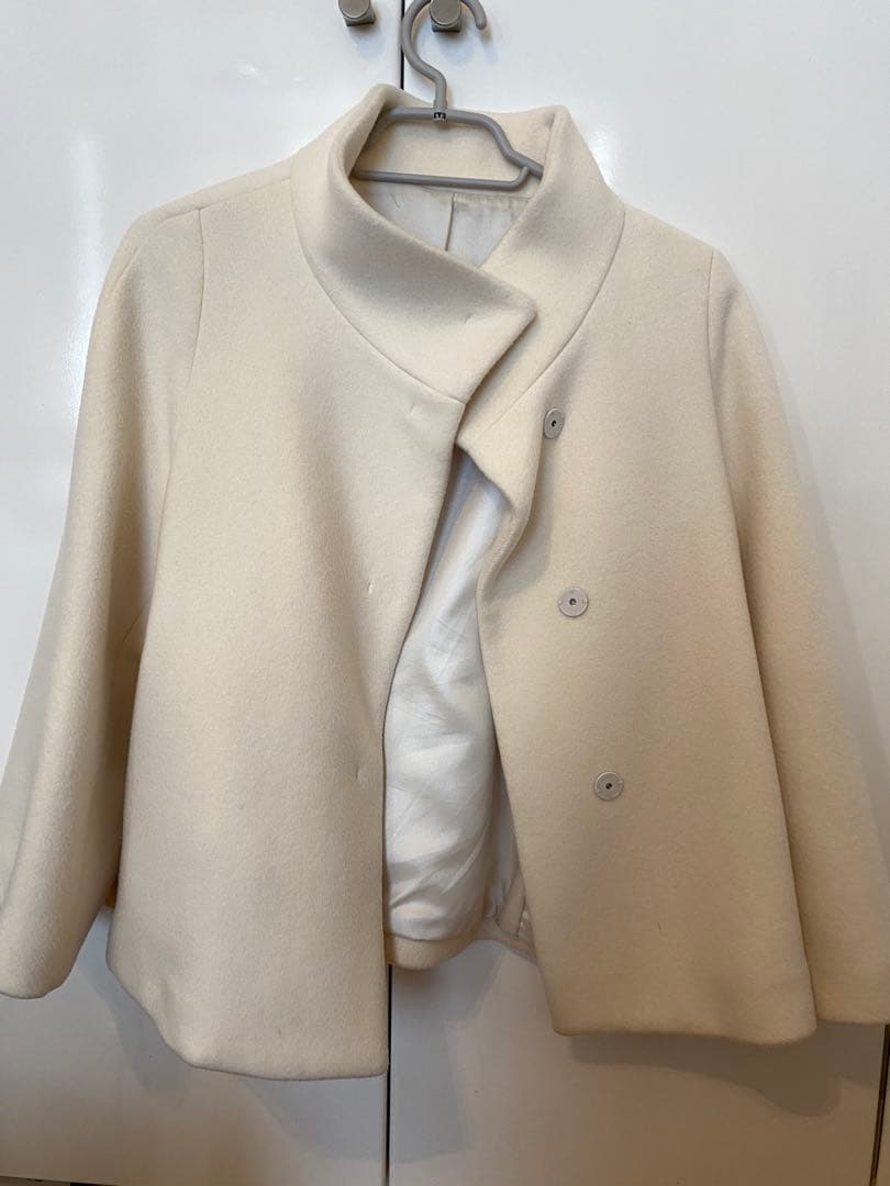 ANAYI ビーバーショートコート 36