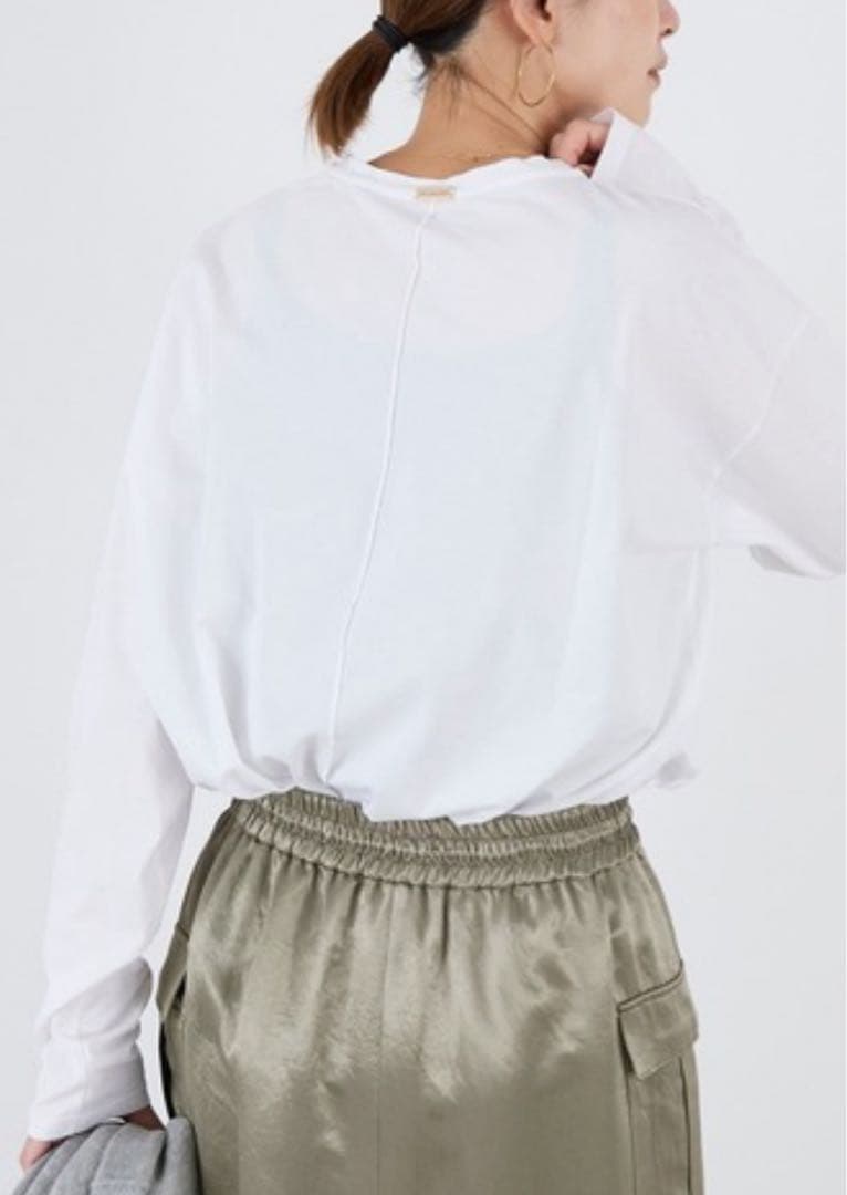 ☆新品！MICA&DEALフォトプリント 長袖Tシャツ ロンT