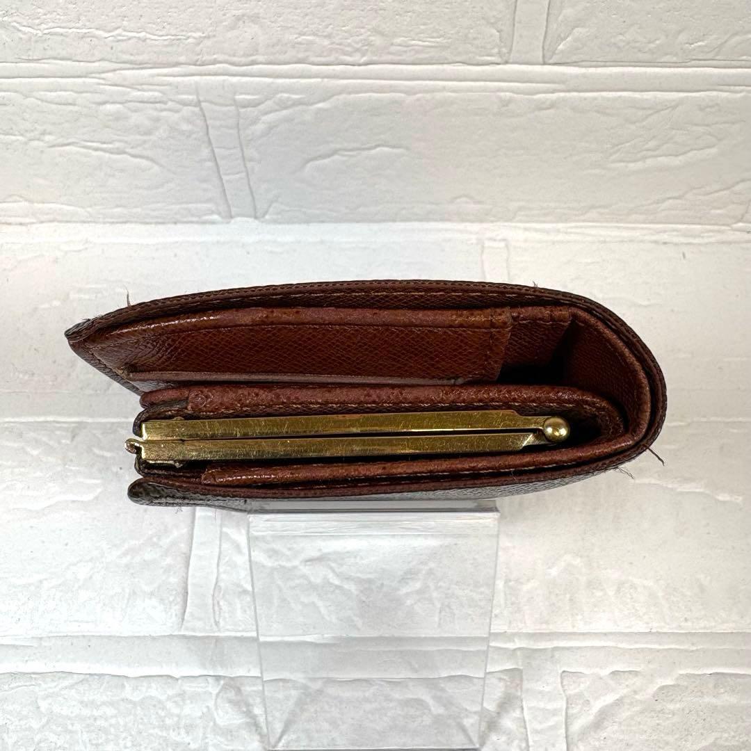 Louis Vuitton モノグラム ヴィエノワ 二つ折り財布 ガマ口