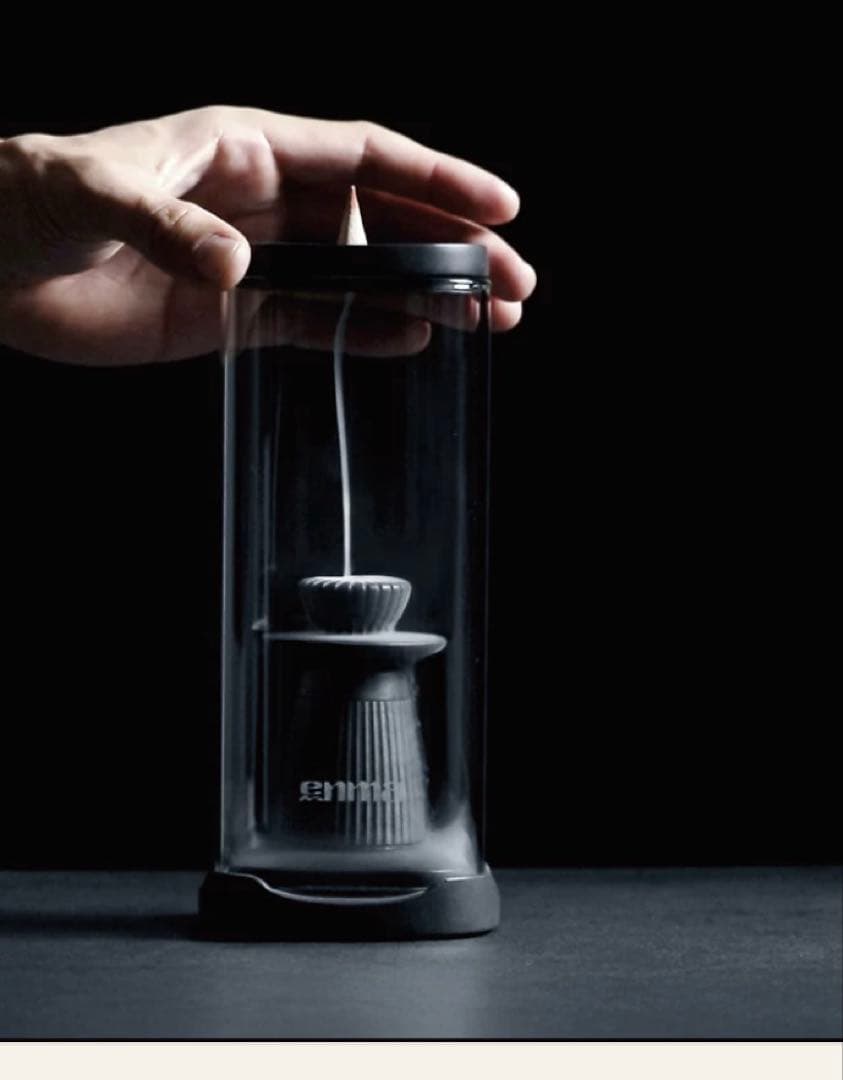 【稀少】enma お香立て　お香のおまけ付き　視覚的にもリラックス