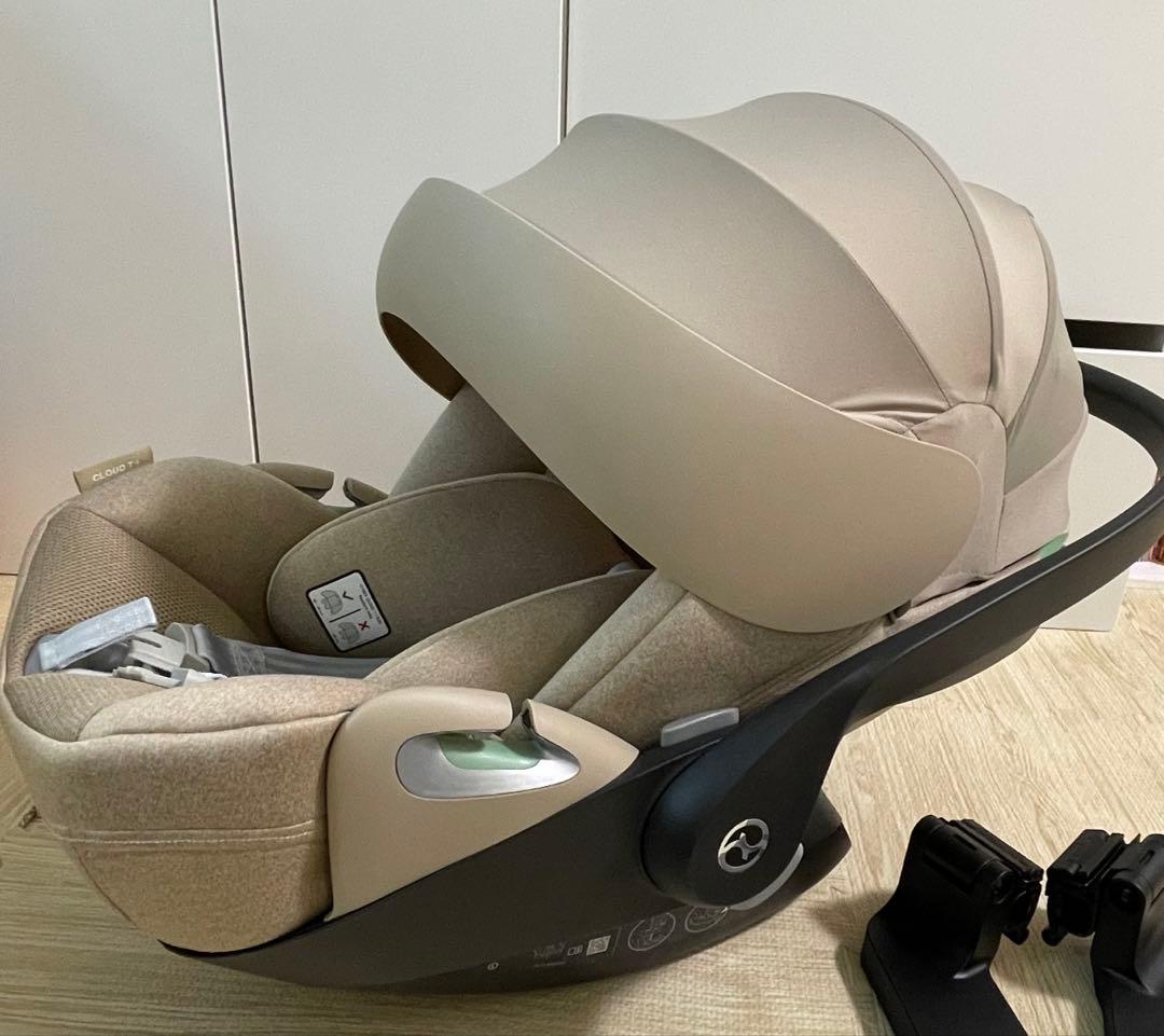 ⭐️⭐️⭐️様Cybex Cloud T i-Size plus ベージュ アダプター