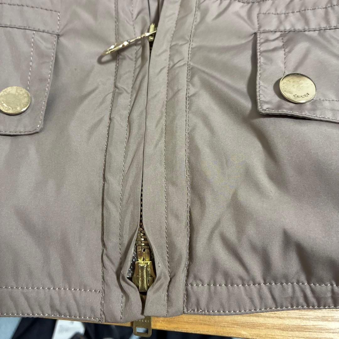 カジュアルベージュGUCCIジャケット