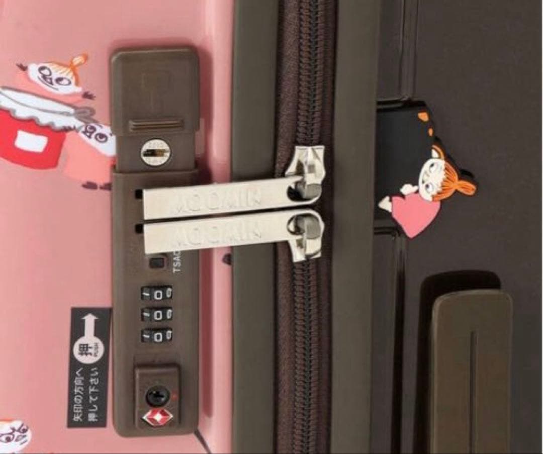 新品未使用　 リトルミィのピンクのキャリーケース　 ５５Ｌ