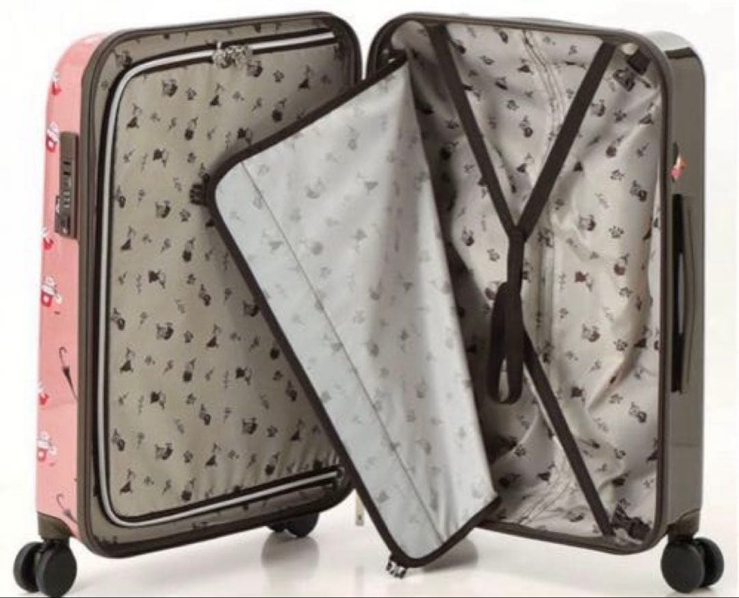 新品未使用　 リトルミィのピンクのキャリーケース　 ５５Ｌ