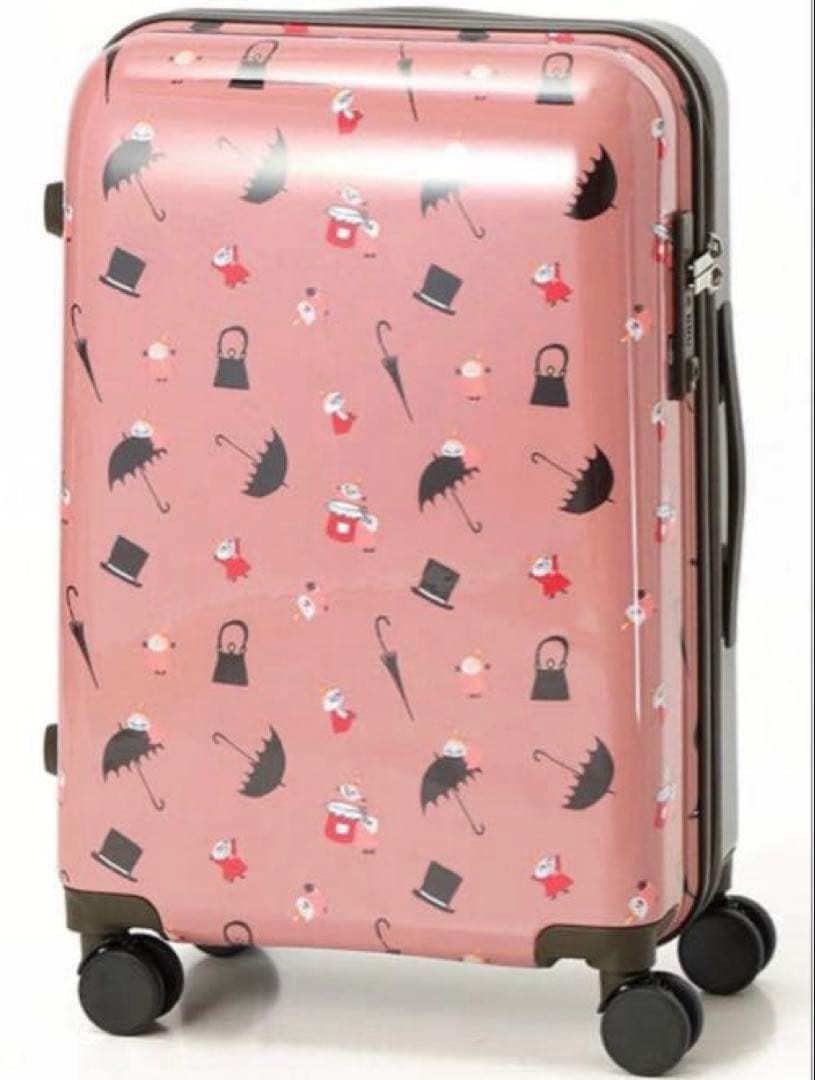 新品未使用　 リトルミィのピンクのキャリーケース　 ５５Ｌ