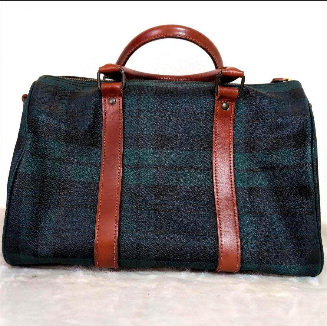 ea5 Polo Ralph Lauren チェック柄 ボストンバッグ