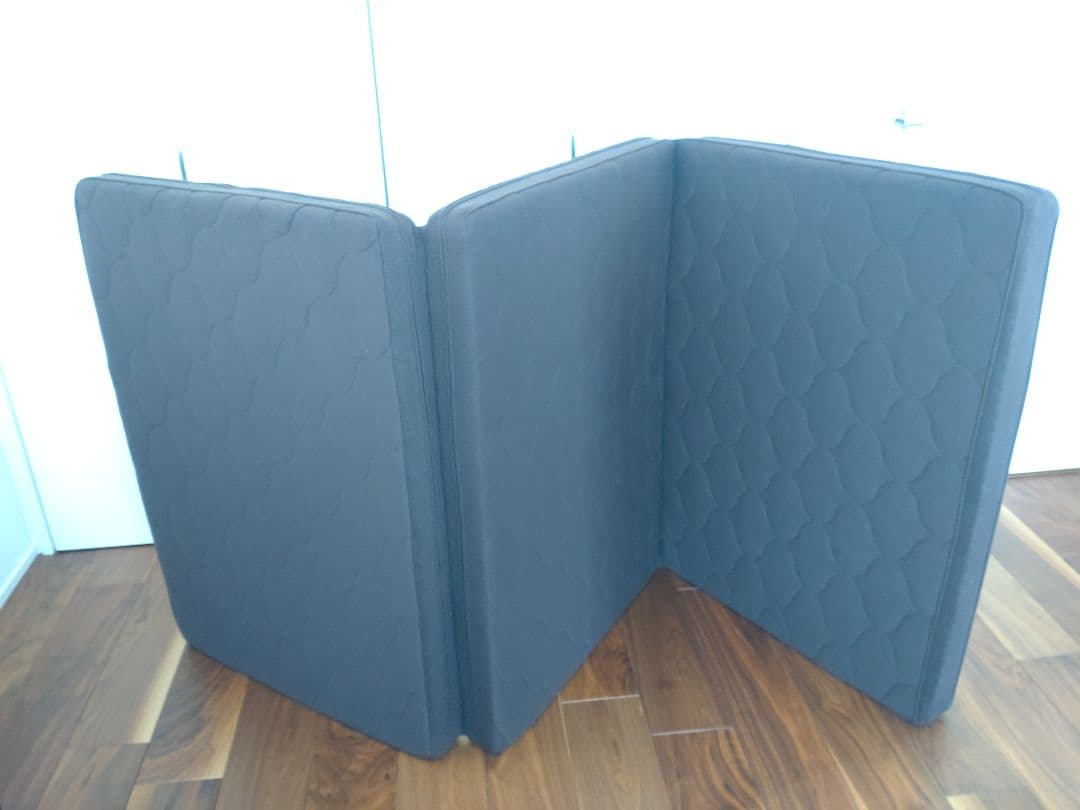 【58n】アイリスオーヤマ　エアリーマットレス　HG90-S　茶②