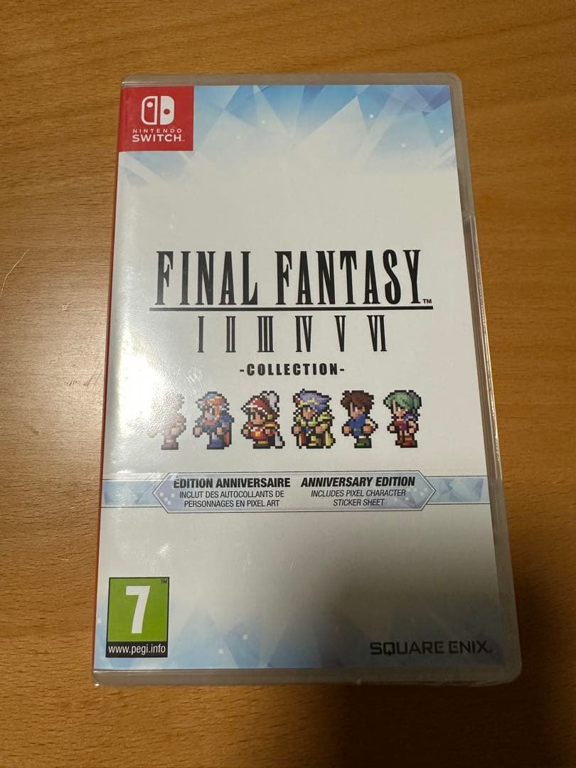 【新品】ファイナルファンタジー ピクセルリマスター Switch 欧州版