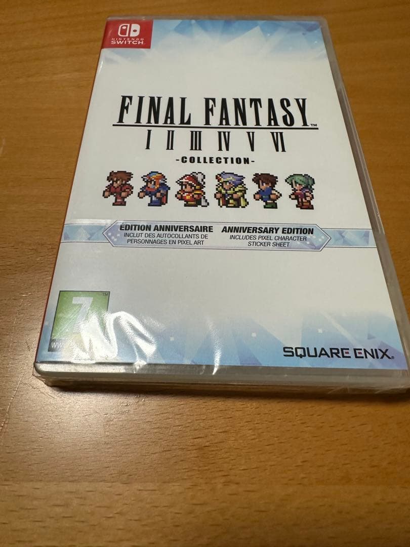 【新品】ファイナルファンタジー ピクセルリマスター Switch 欧州版