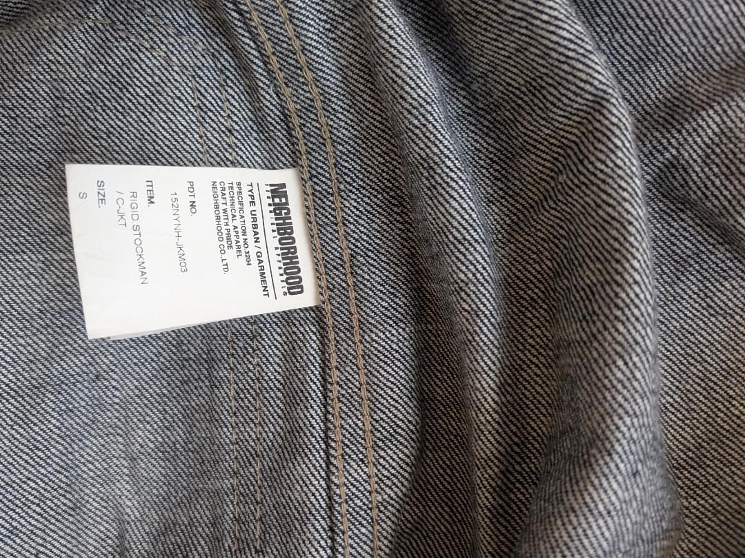 ネイバーフッド／デニムジャケット／ストックマン/Gジャン