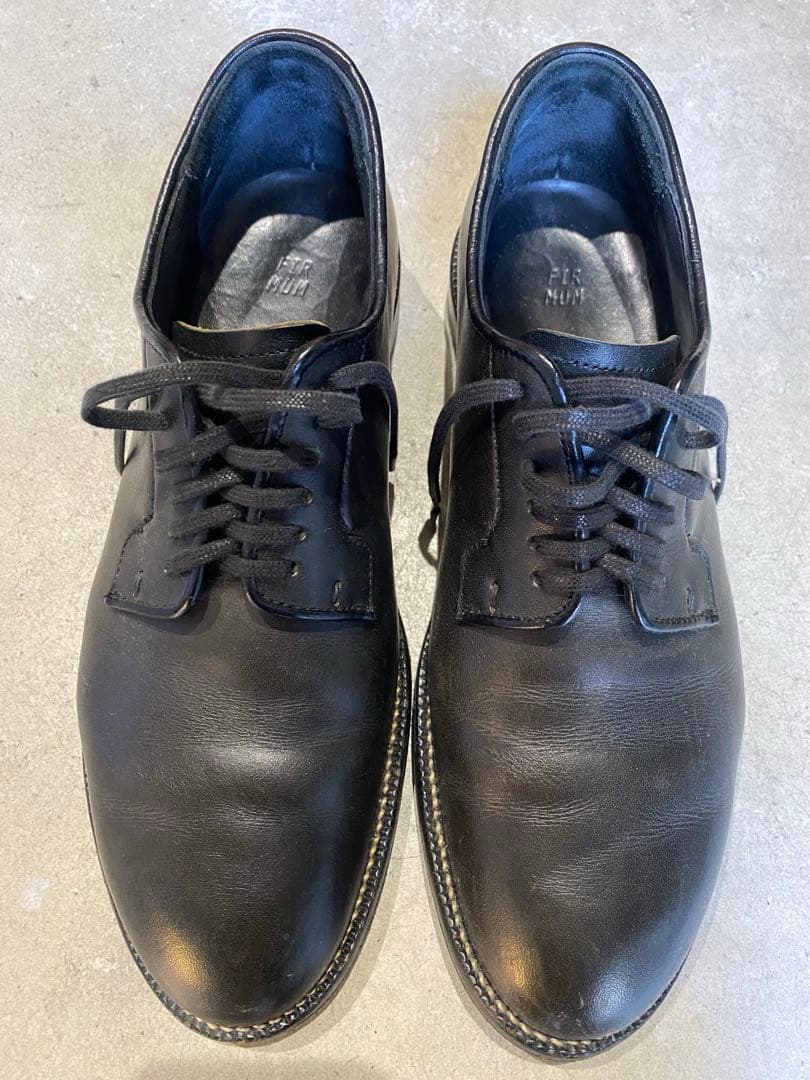 2/20まで　FIRMUM 革靴27.5cm 黒茶色2点セット