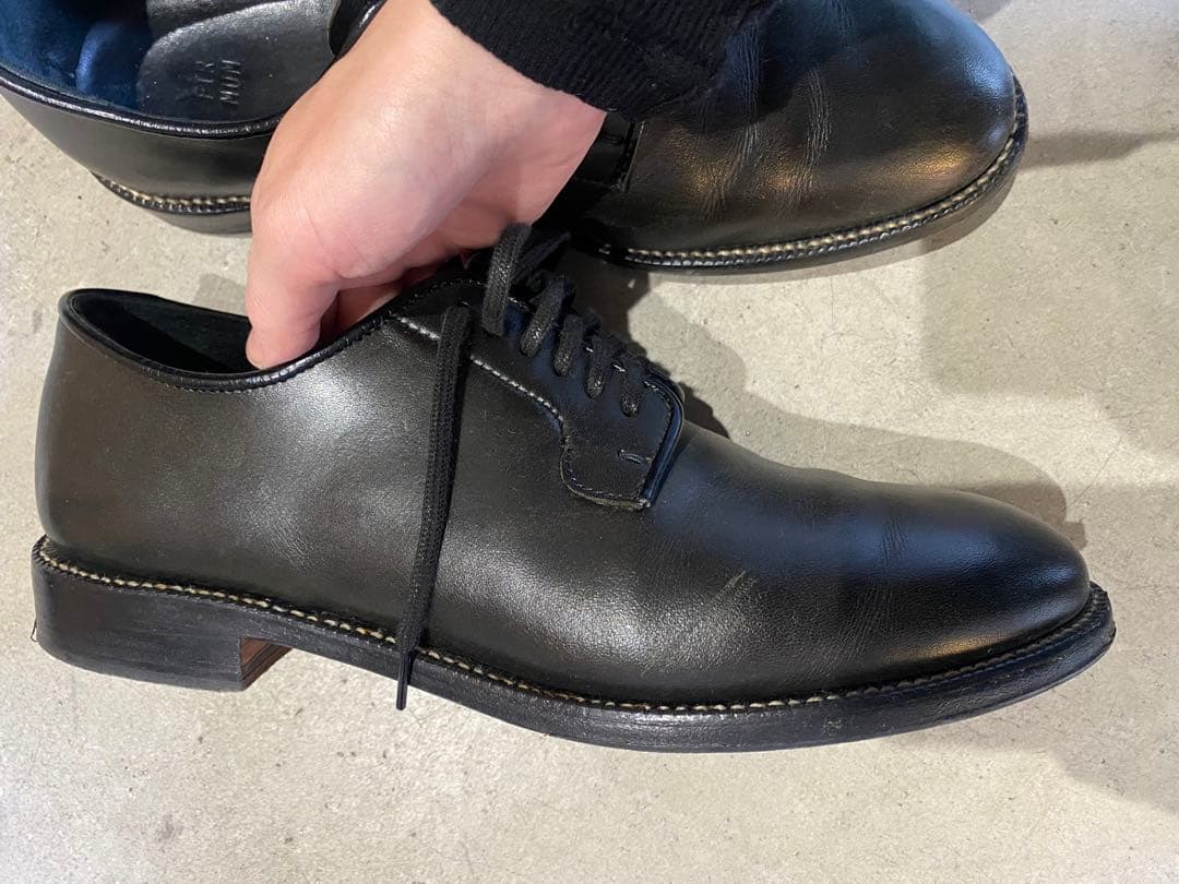 2/20まで　FIRMUM 革靴27.5cm 黒茶色2点セット