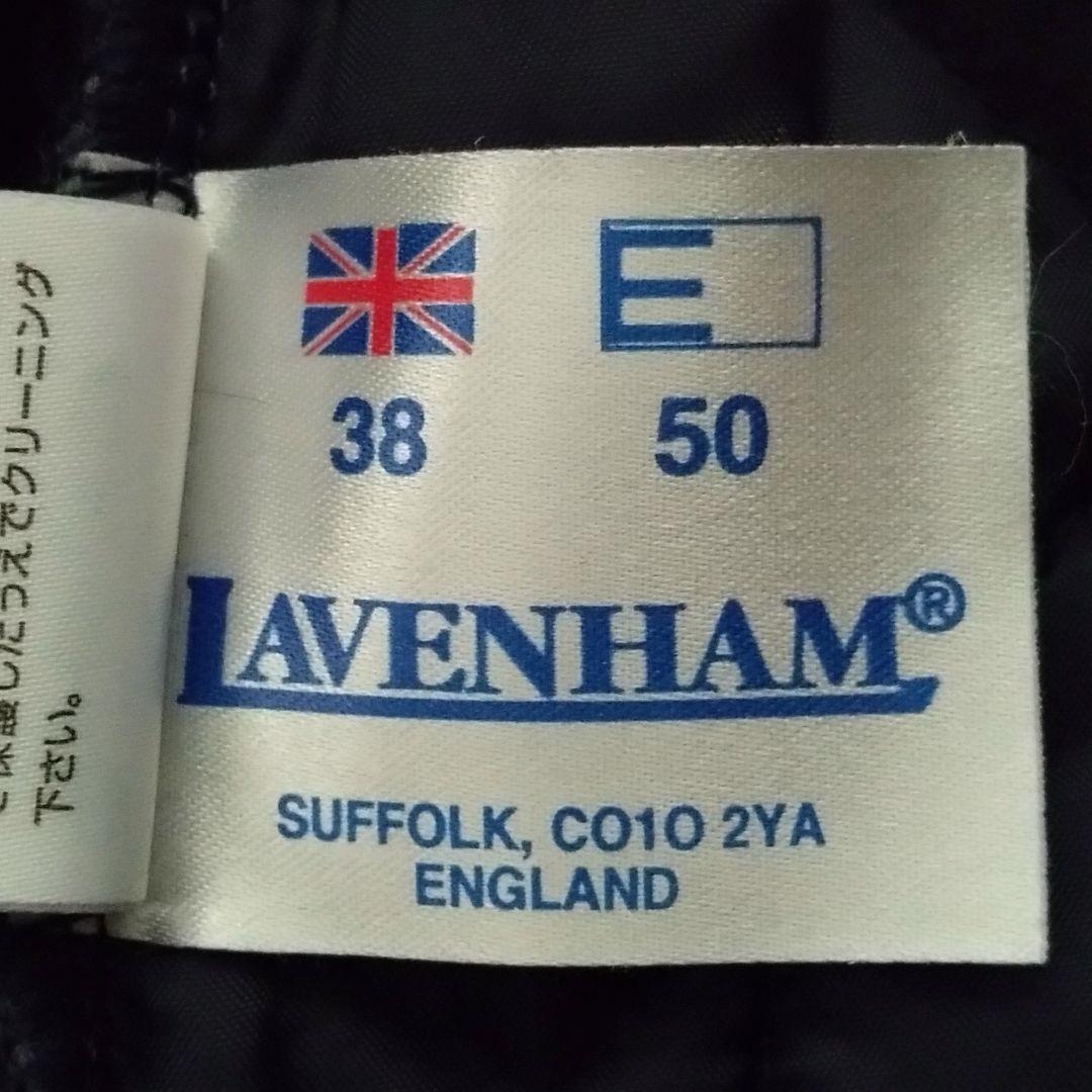 美品【ラベンハム】(38/M) キルティングジャケット SUFFOLK フード付