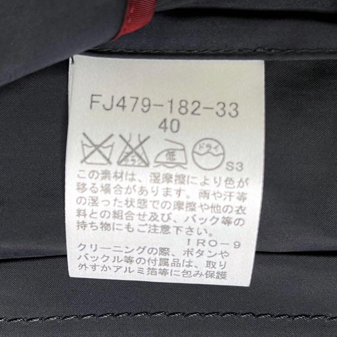 美品希少バーバリーブラックレーベルトレンチコートショートプリーツベルト付き40
