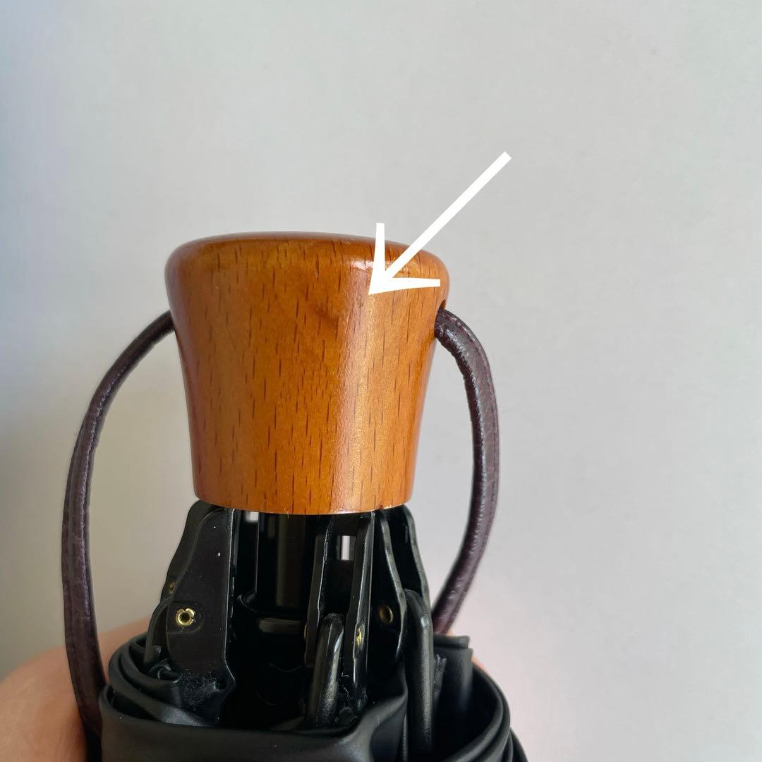 サンバリア100　3段折 / 折りたたみ日傘　水色　フロスト