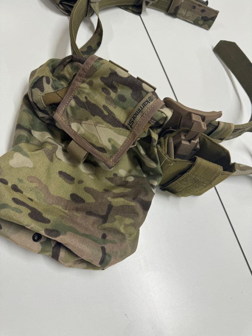 tmc ベルト、レッグパネル、was ホルスター、ダンプポーチ、マルチカム