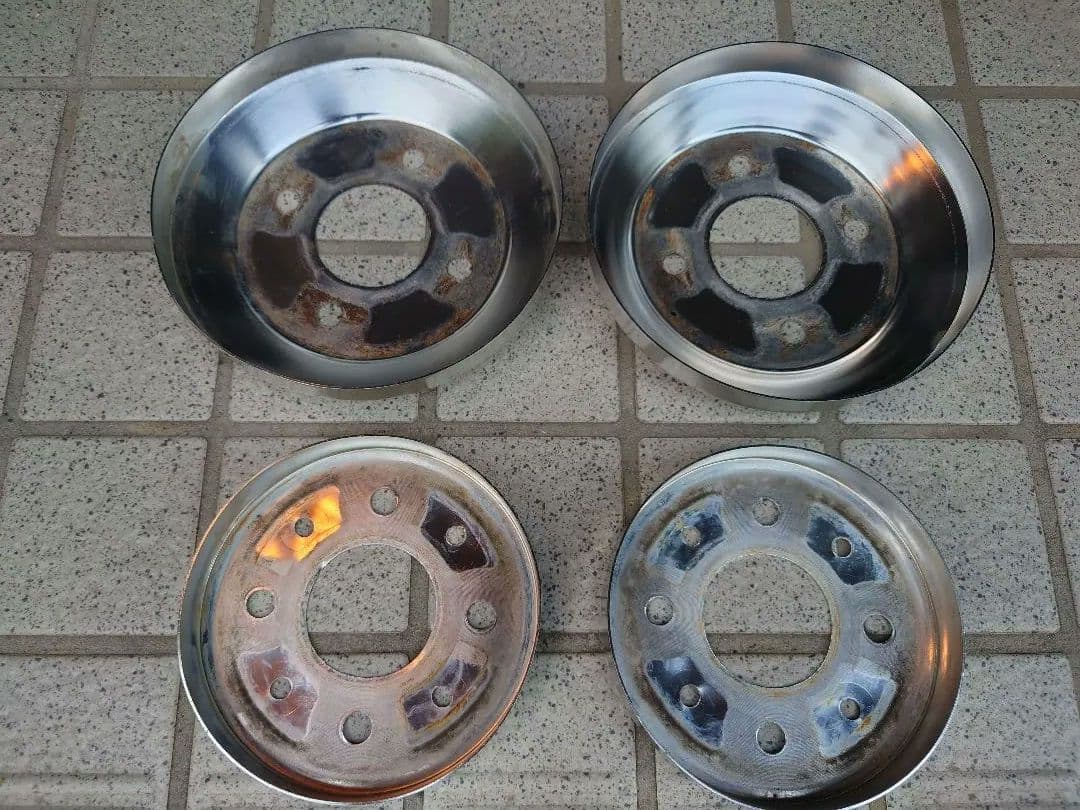 Ｌ８８０Ｋコペン用　前後ブレーキカバー　アルミ製　４枚セット