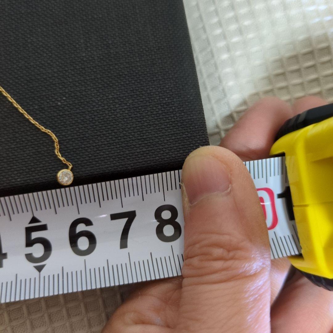 k18YG 0.1ct✕2ダイヤモンドアメリカンピアス【最終お値段】