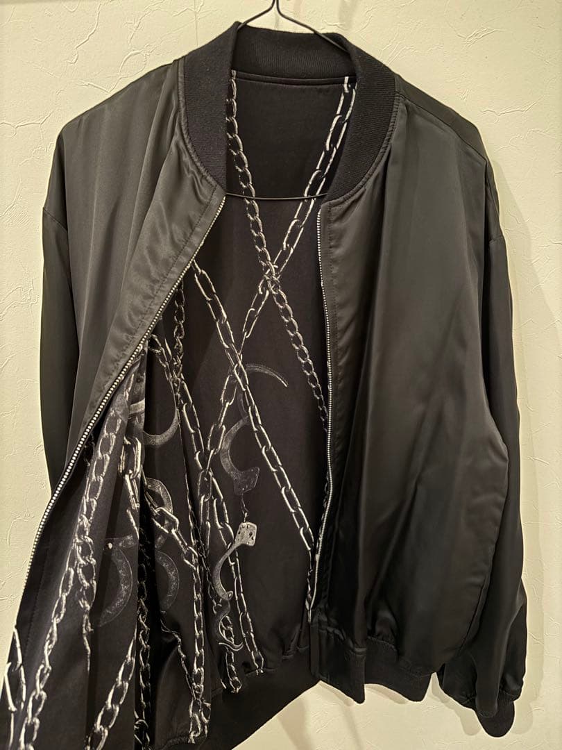 ladmusician チェーン柄　リバーシブル　ブルゾン　タグ付き