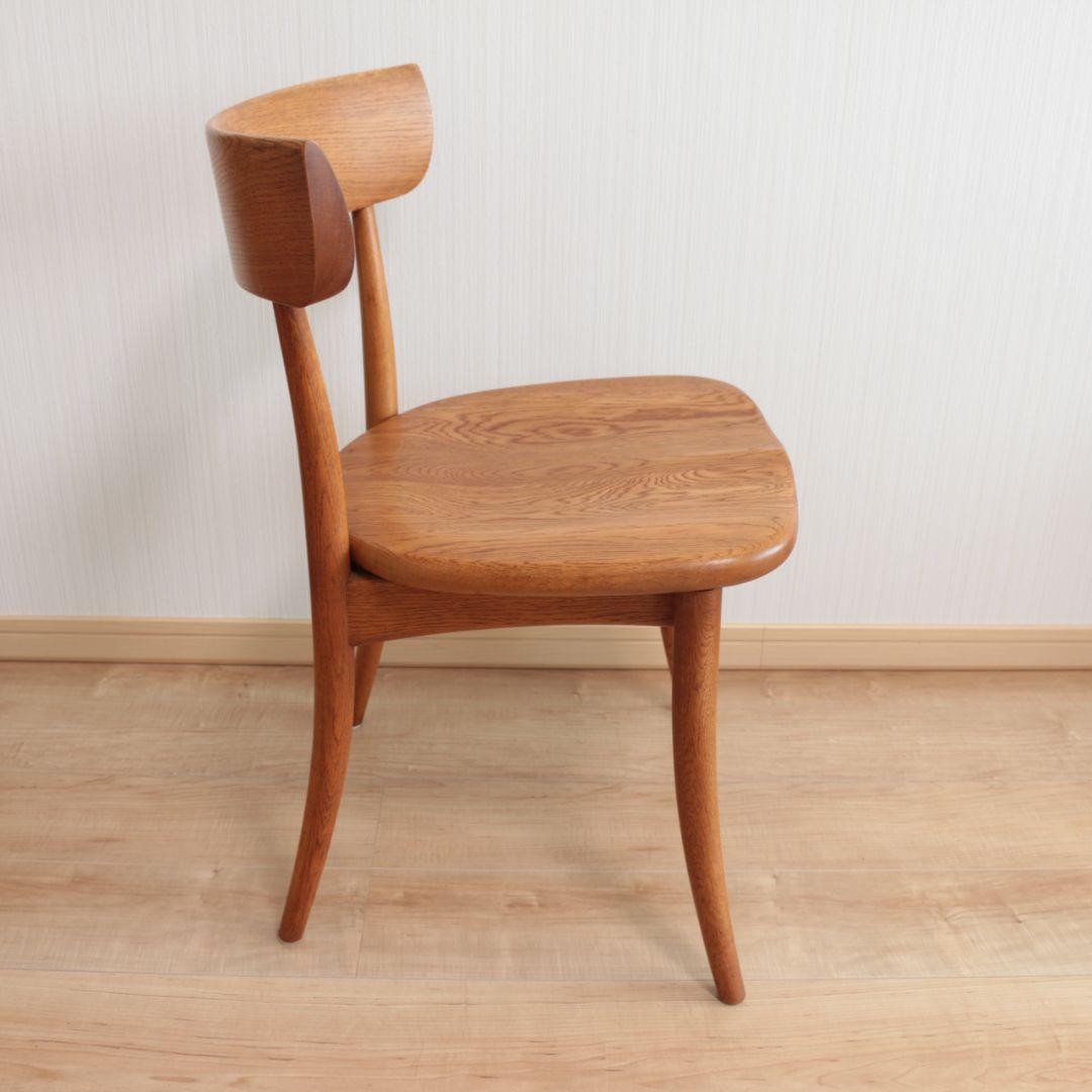 HIDA CRESCENT Oak Chair Repainted ②