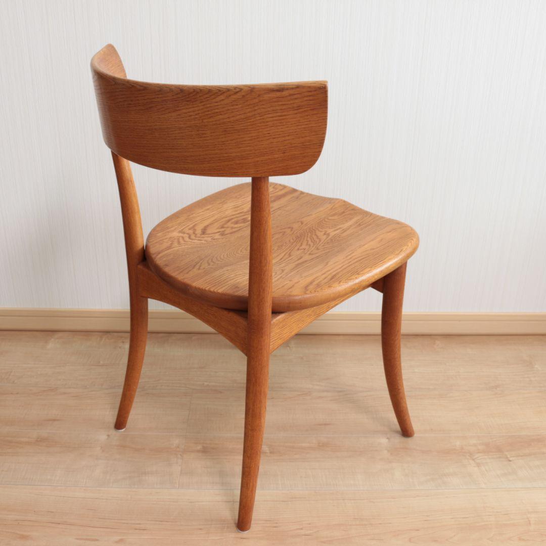 HIDA CRESCENT Oak Chair Repainted ②