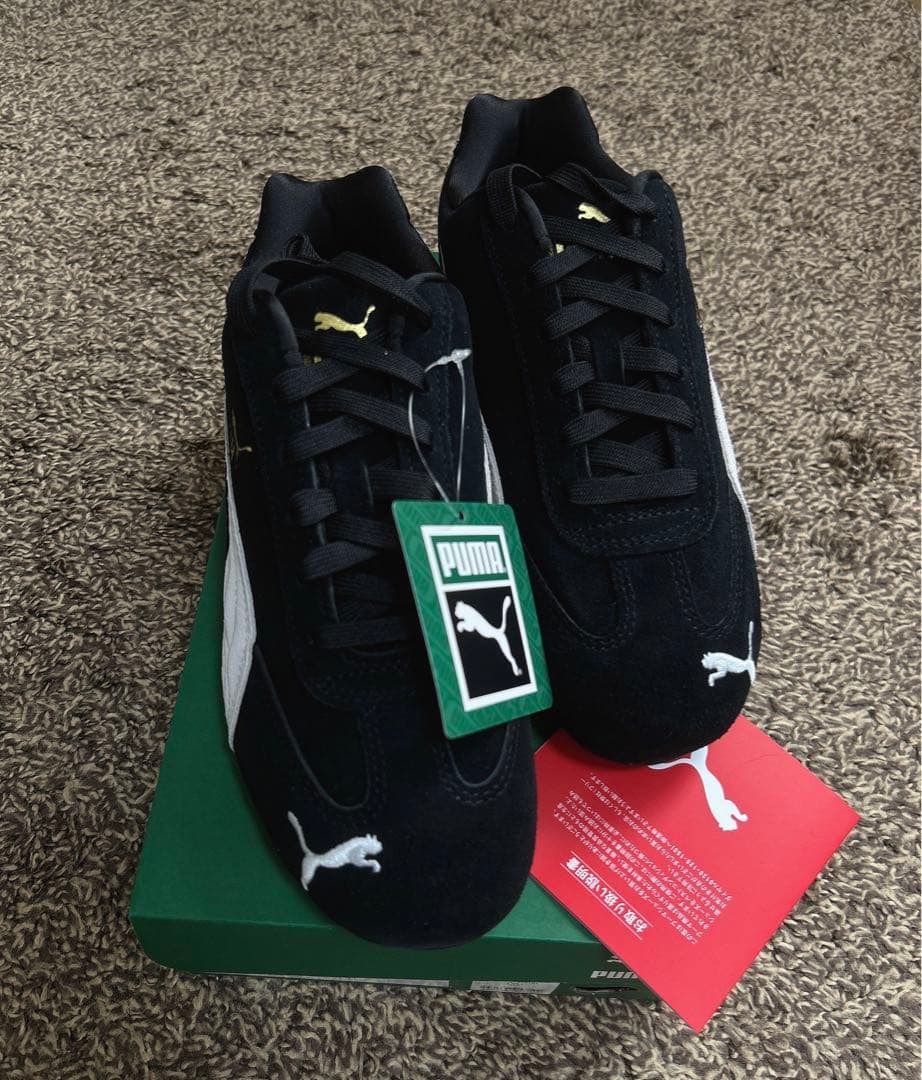 PUMA プーマ スピードキャット 黒 ブラック スニーカー Speed cat