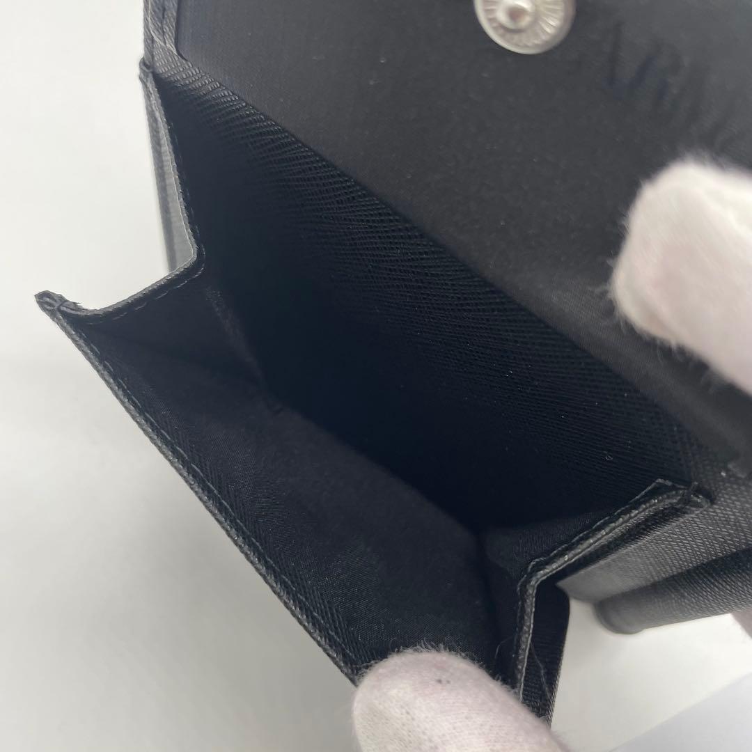 【未使用】 エンポリオアルマーニ マネークリップ付き コンパクトウォレット