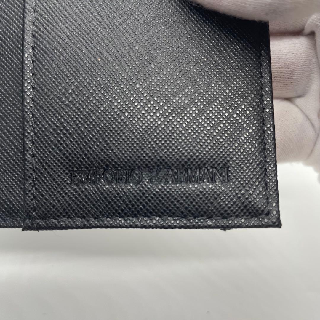 【未使用】 エンポリオアルマーニ マネークリップ付き コンパクトウォレット