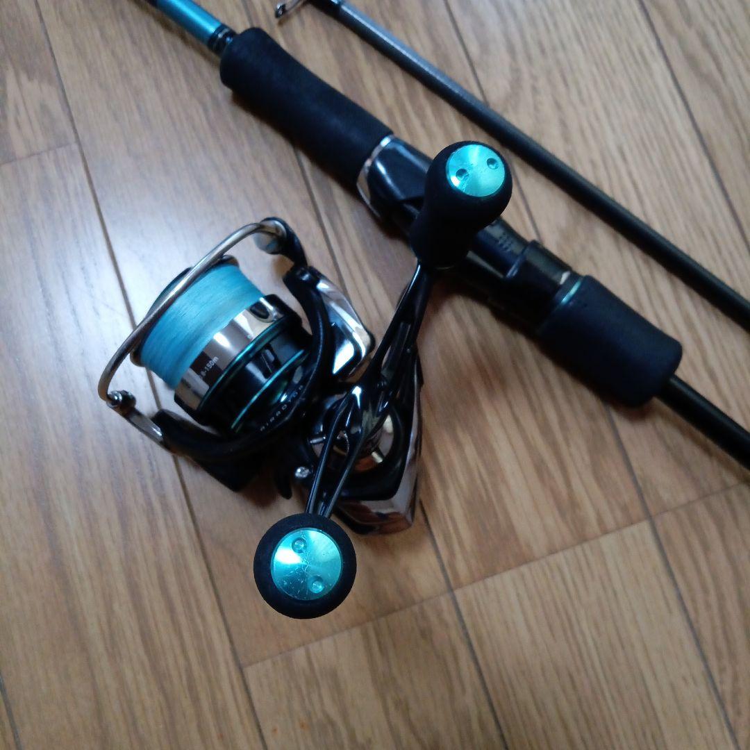 人気ブランド　ダイワ　エメラルダス　エギングセット　ロッド　リール