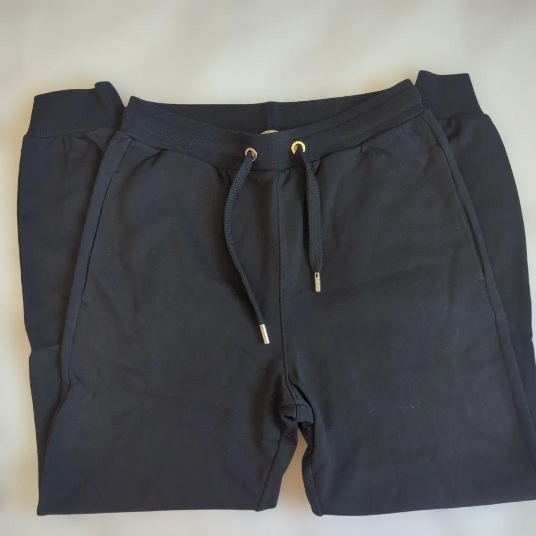 【新品】AMI PARIS アミパリス スウェットパンツ 黒 L ハート刺繍