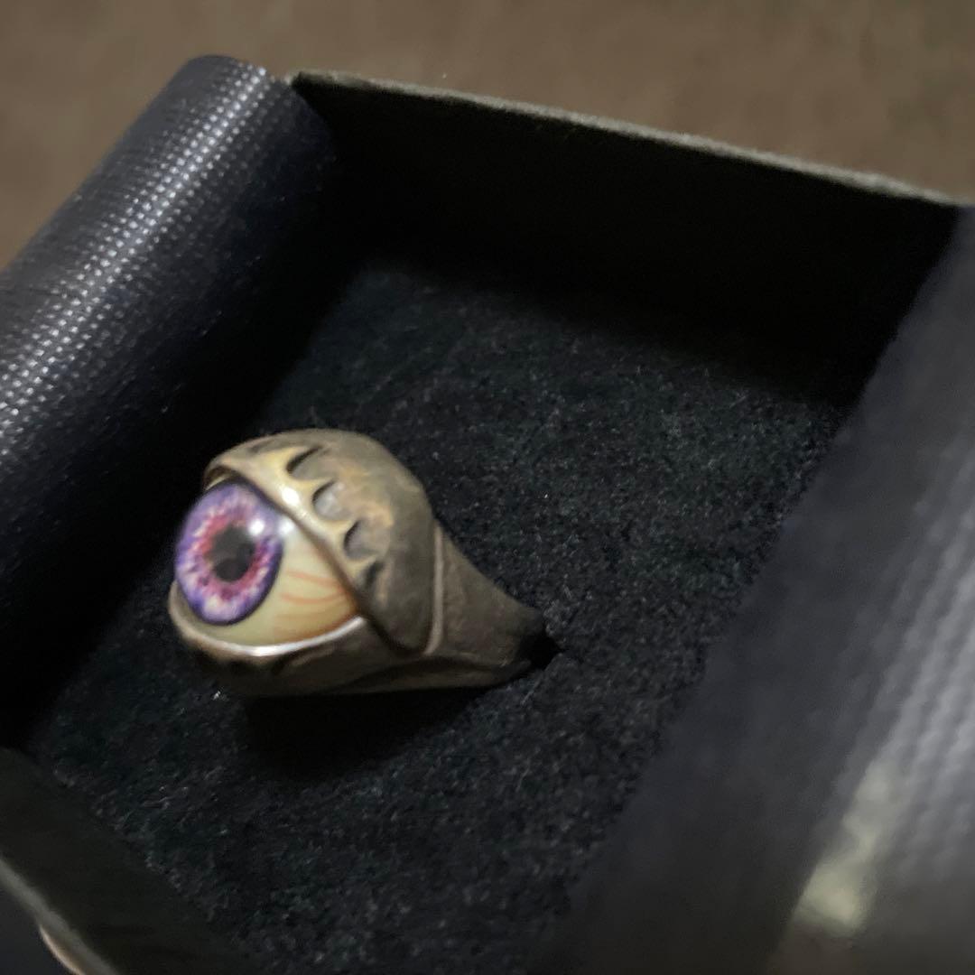 【廃盤品】義眼リング 血管入り ストレンジフリーク シルバー925 21号