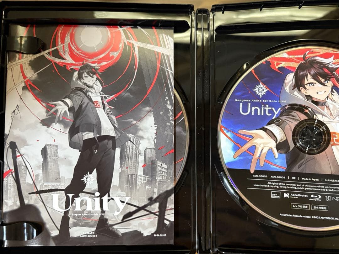 三枝明那 1st Solo LIVE Unity Blu-ray 豪華版