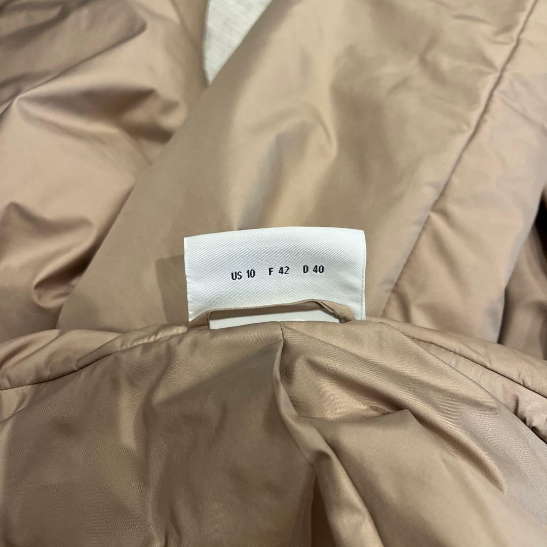A-KR-S ベージュ ポリエステル中綿コート