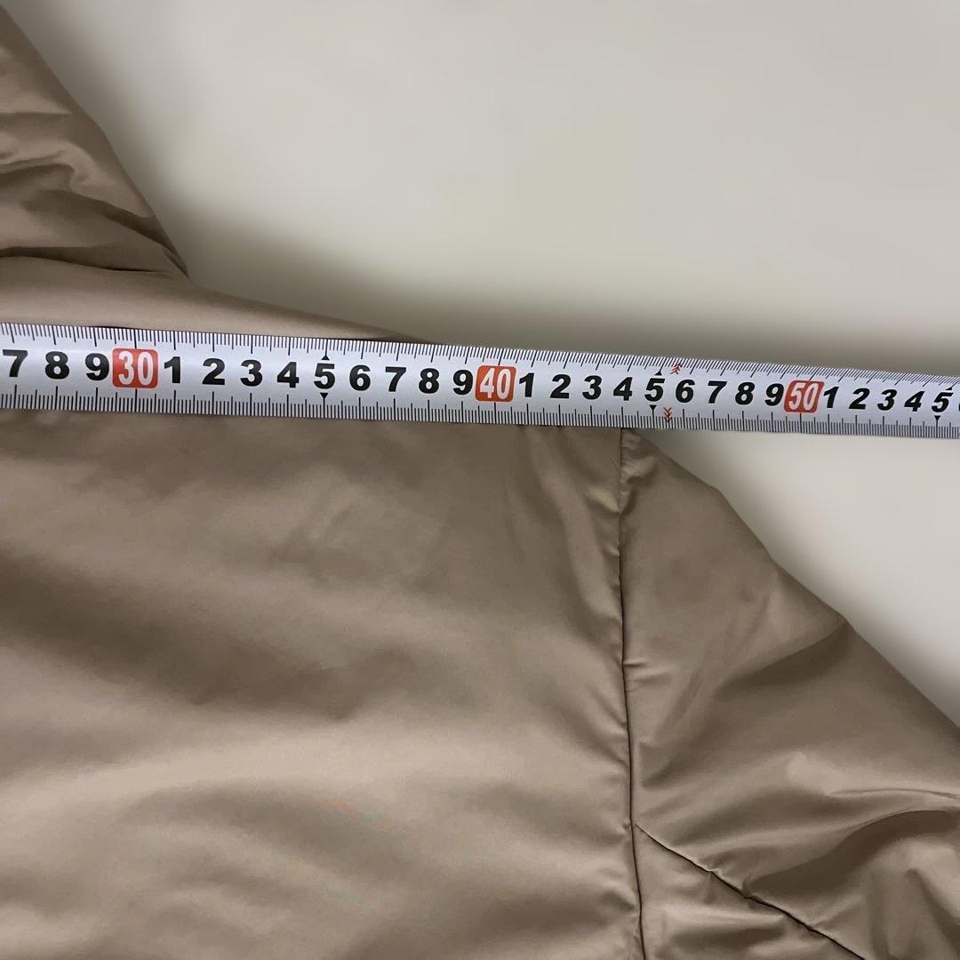 A-KR-S ベージュ ポリエステル中綿コート