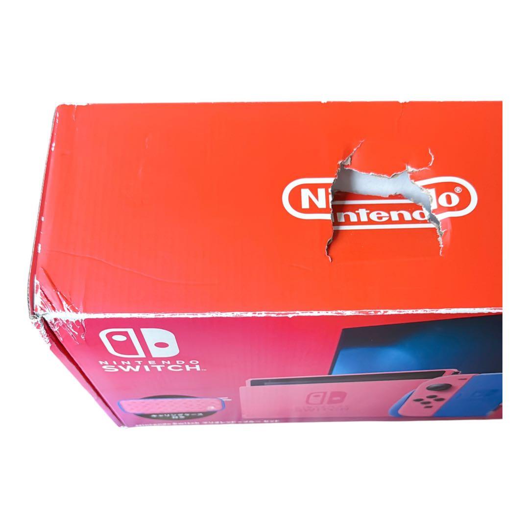 Nintendo Switch 本体　マリオレッド×ブルー セット
