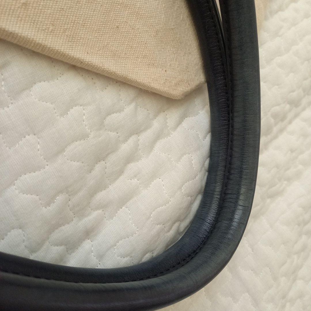 【保存バッグ付き☆】マザーハウス　アンティークボックストート　ブラック