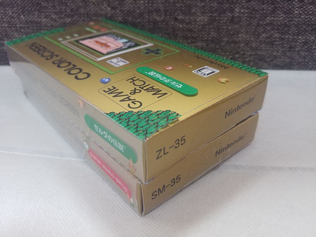 【新品未開封】ゲーム&ウオッチ　ゼルダの伝説　スーパーマリオブラザーズ２点セット