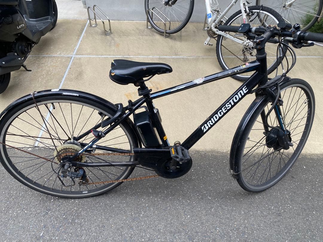 BRIDGESTONE 電動アシスト自転車 スポーツタイプ ブラック